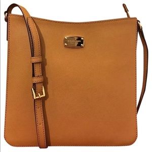 MICHAEL Michael Kors Saffiano Leather Messenger